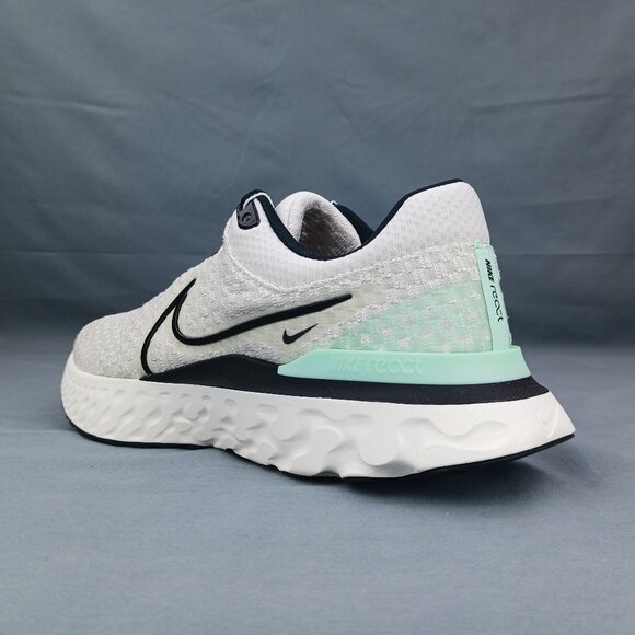 Nike React Infinity Run Flyknit 3 Mens Running DH5392 004 White Green Sizes 7-12 - Picture 6 of 9